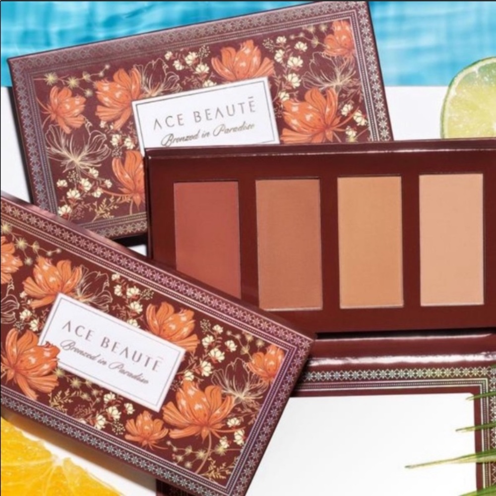 Ace Beaute bronzed in paradise